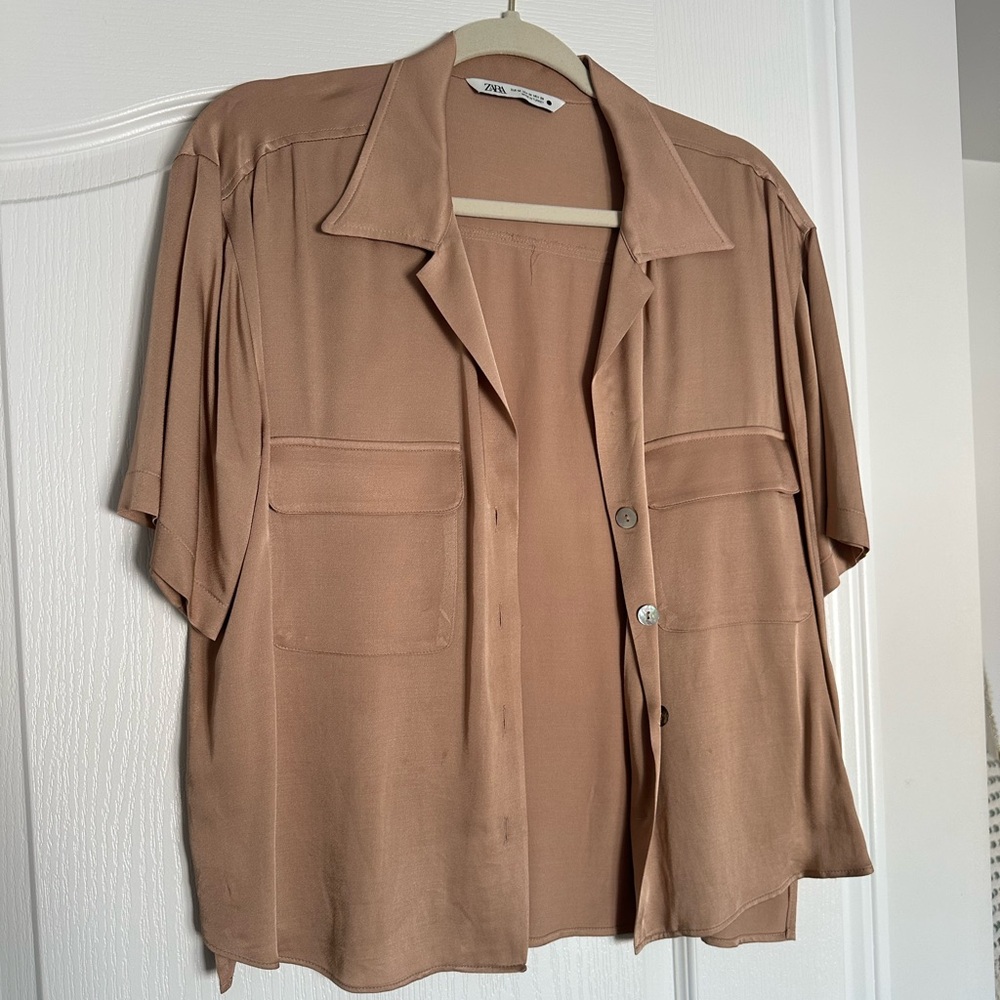 Zara Button up Blouse
